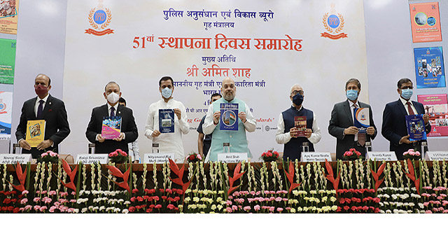 The Union Home And Cooperation Minister, Shri Amit Shah Releasing The 